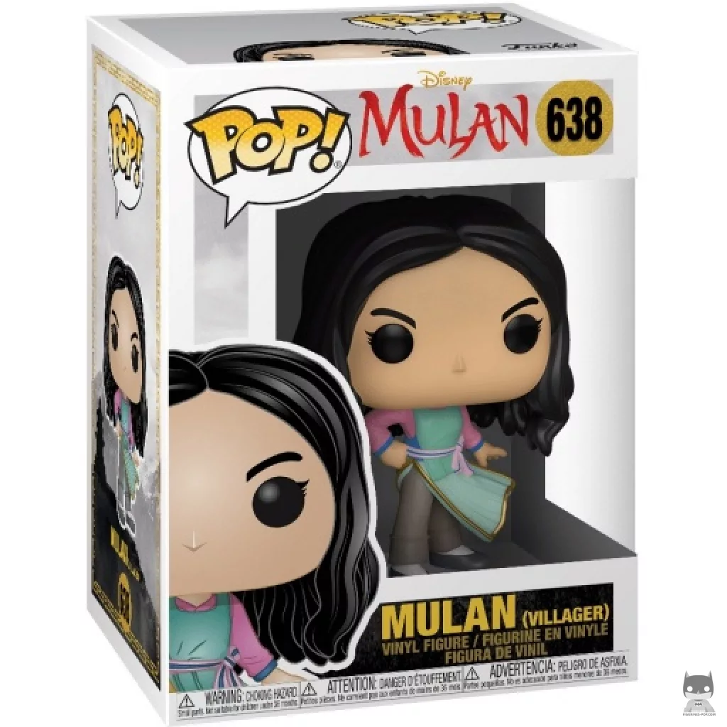Mulan Villager Funko Pop! figure in its box