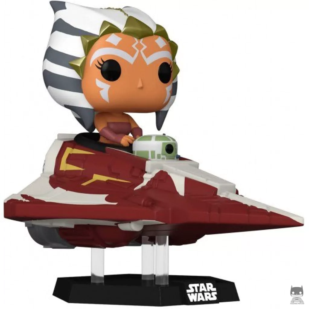 Hyperspace Heroes: Ahsoka Tano in Delta 7 Jedi Starfighter Funko Pop! figure (Star Wars: The Clone Wars)