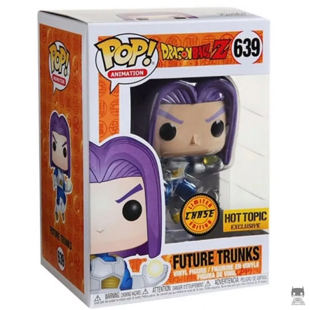 Future Trunks (Chase & Metallic) Funko Pop! figure in its box