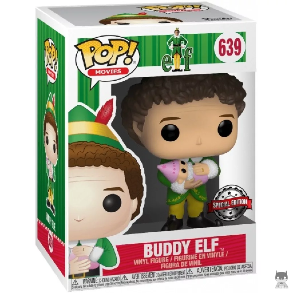 Buddy Elf with Baby Funko Pop! figure in its box
