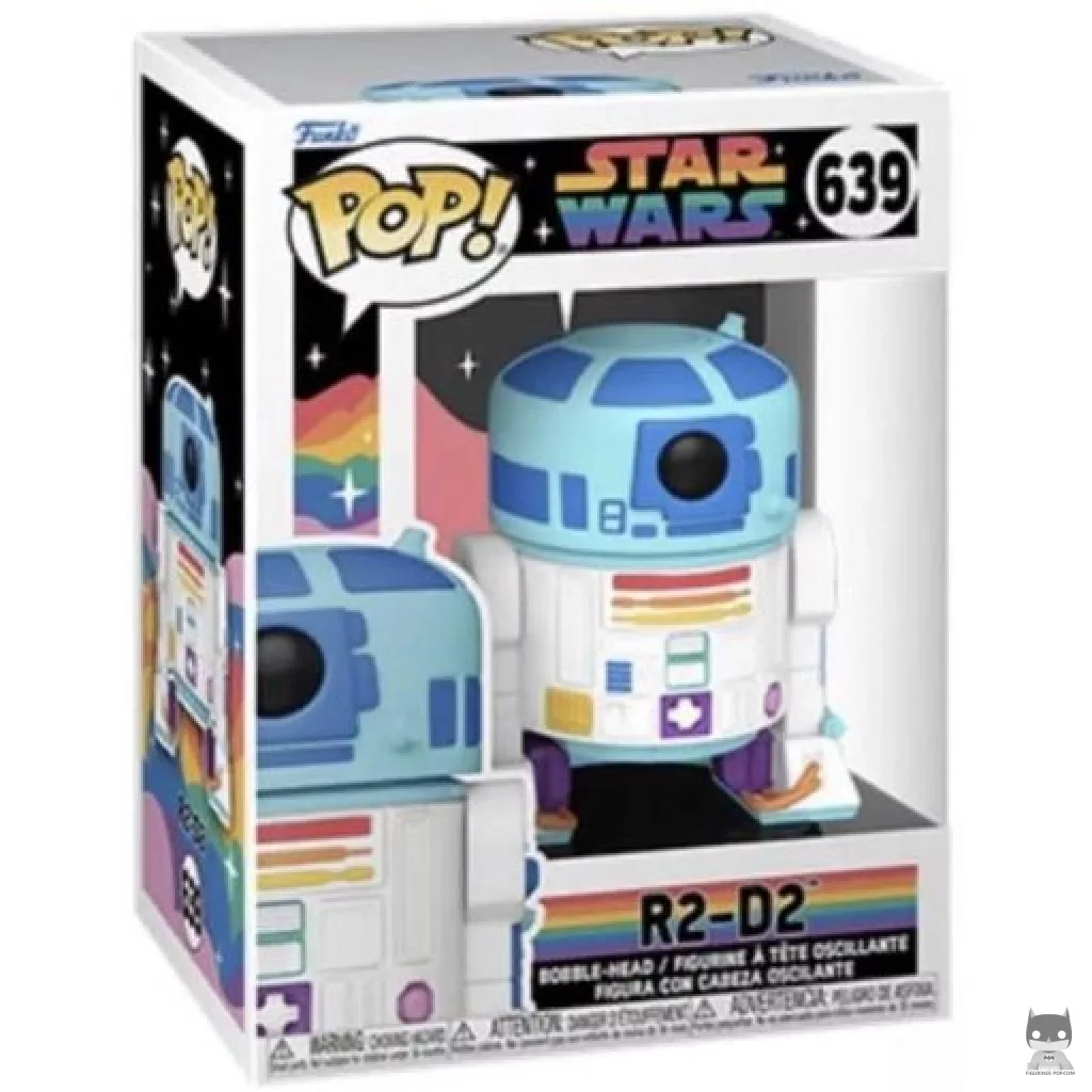 R2-D2 Funko Pop! figure in its box