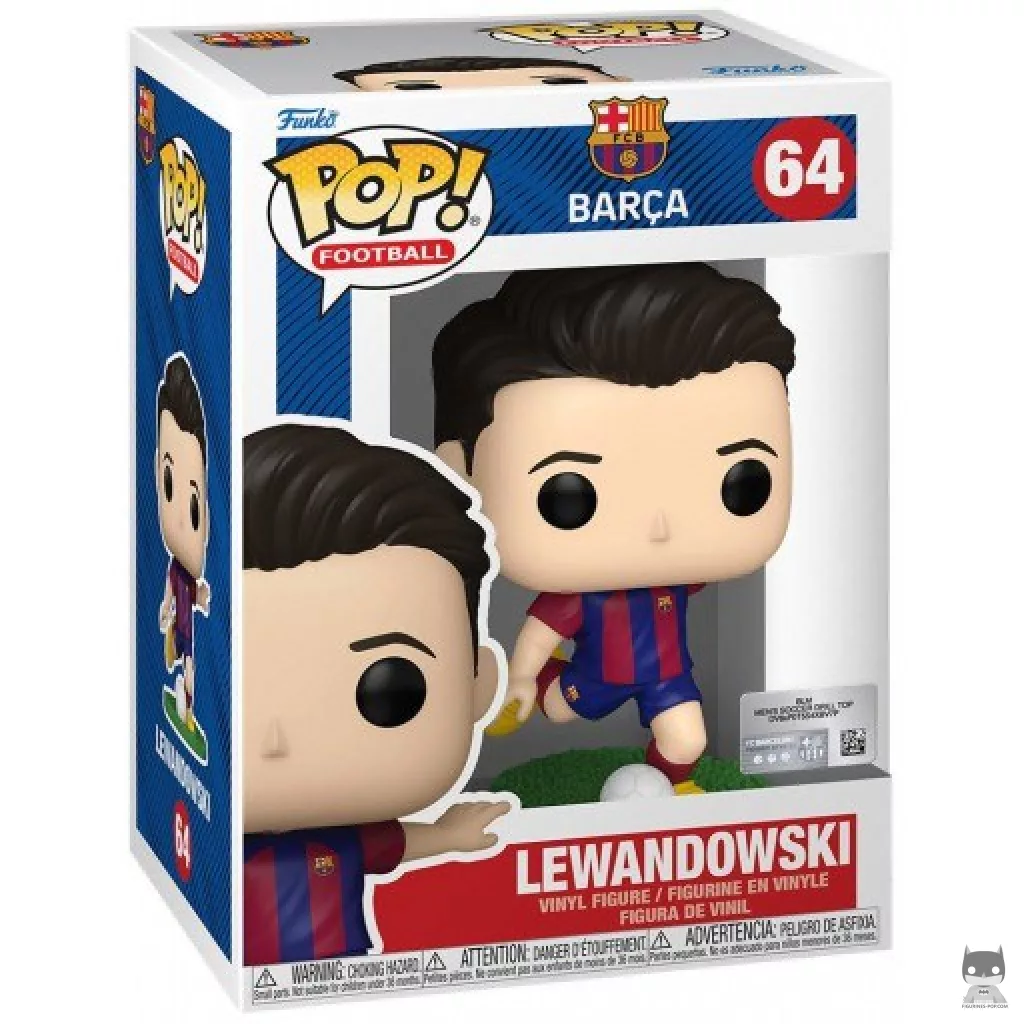 Lewandowski (FC Barcelona) Funko Pop! figure in its box