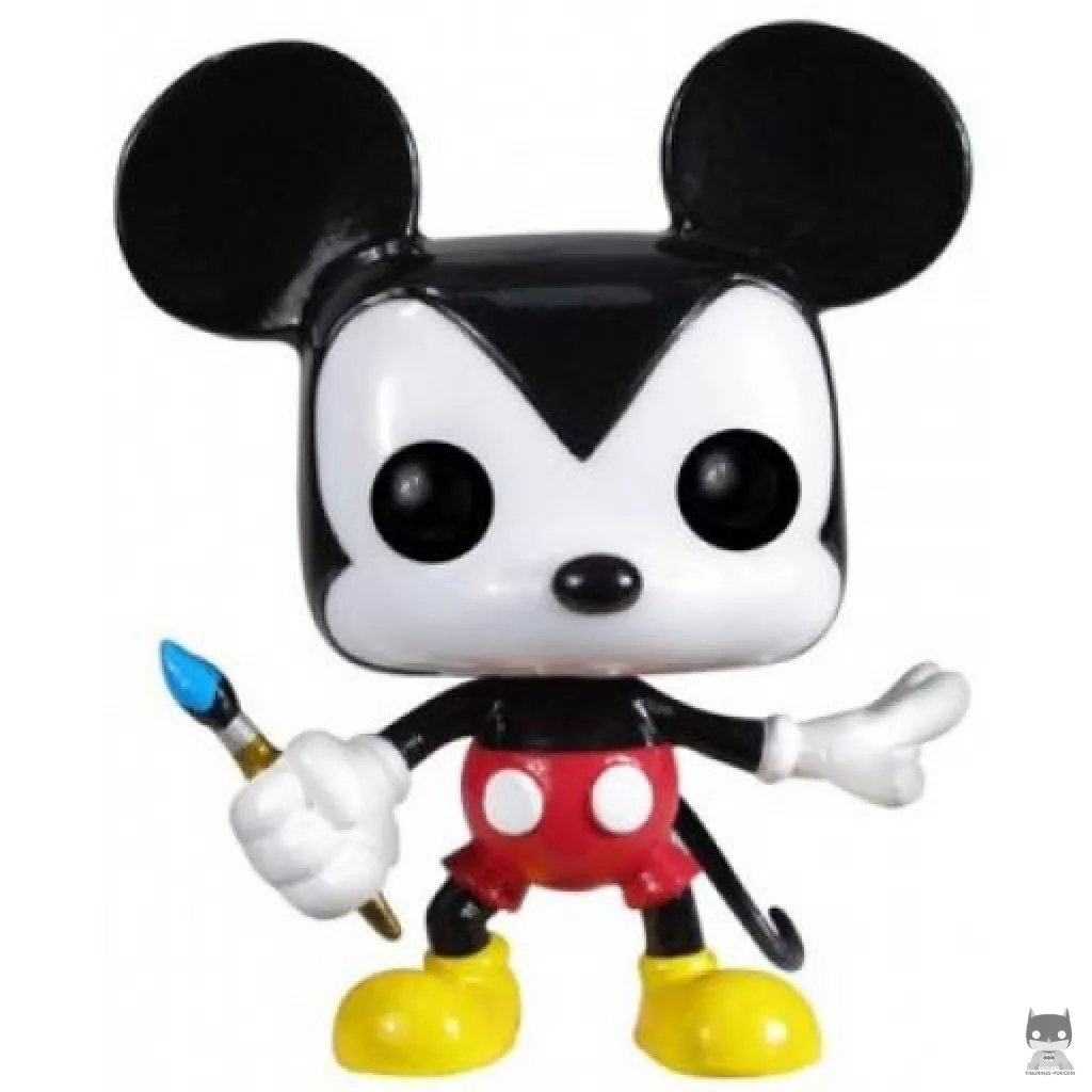 Mickey Mouse with paintbrush Funko Pop! figure (Mickey Mouse & Friends)