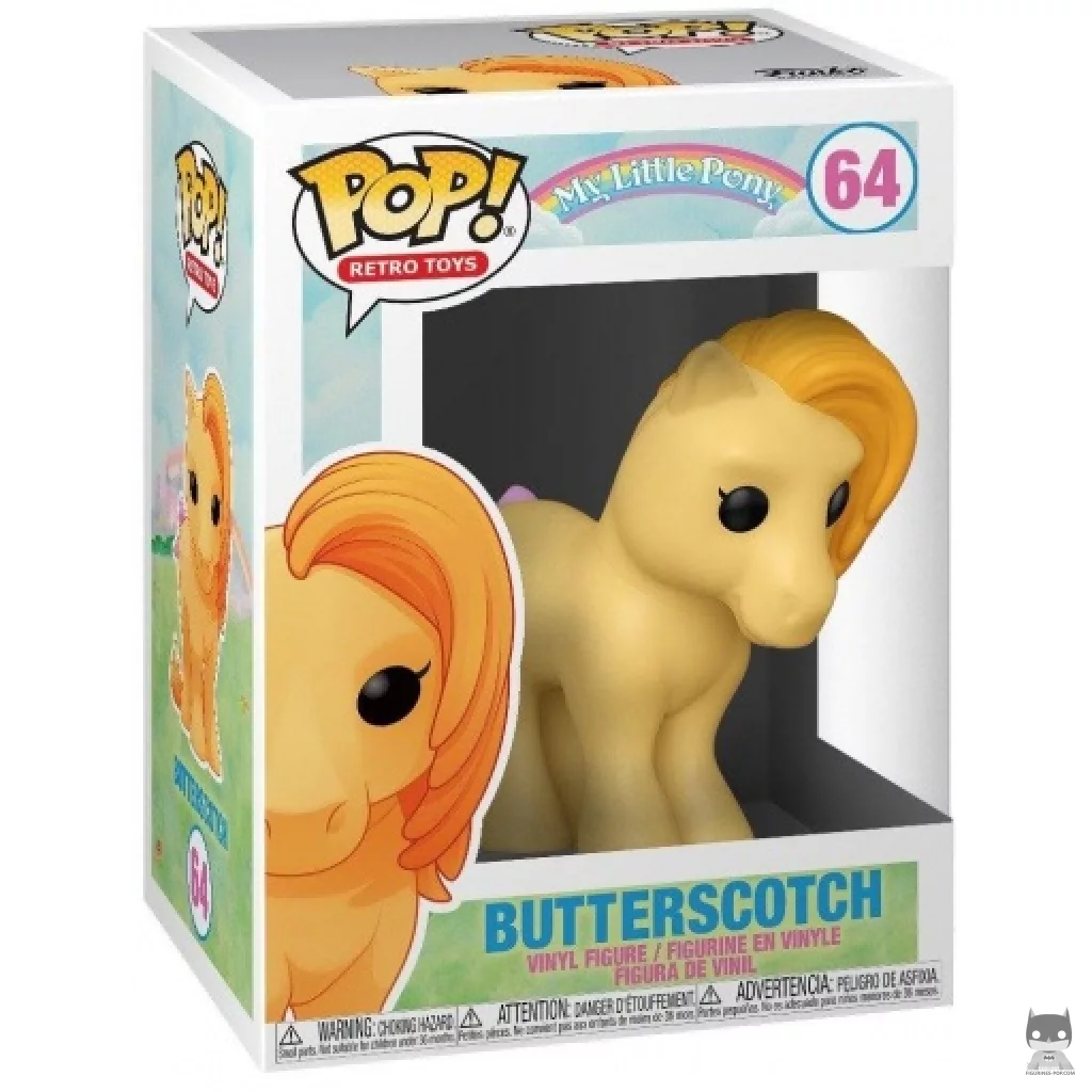 Butterscotch Funko Pop! figure in its box