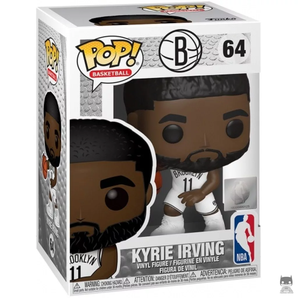 Kyrie Irving Funko Pop! figure in its box