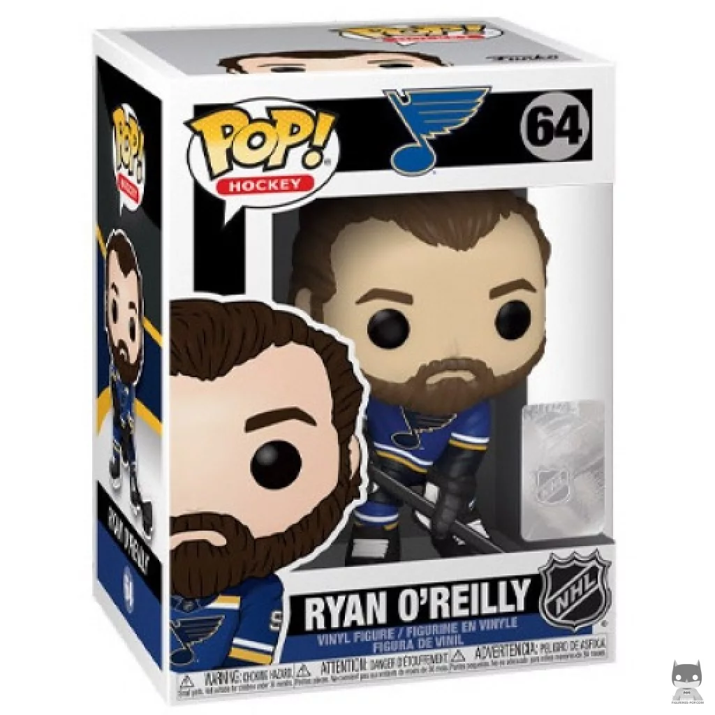 Ryan O'Reilly Funko Pop! figure in its box