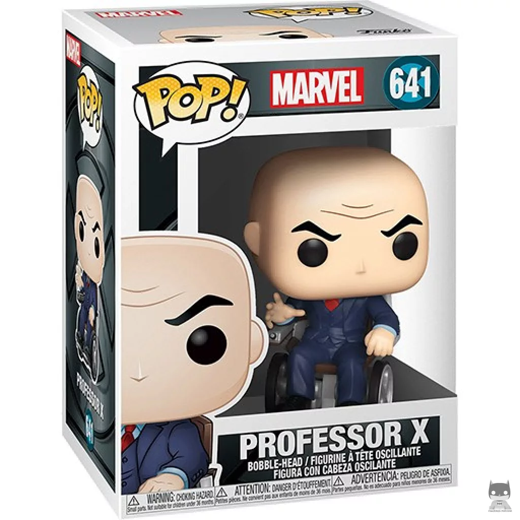 Professor X Funko Pop! figure in its box