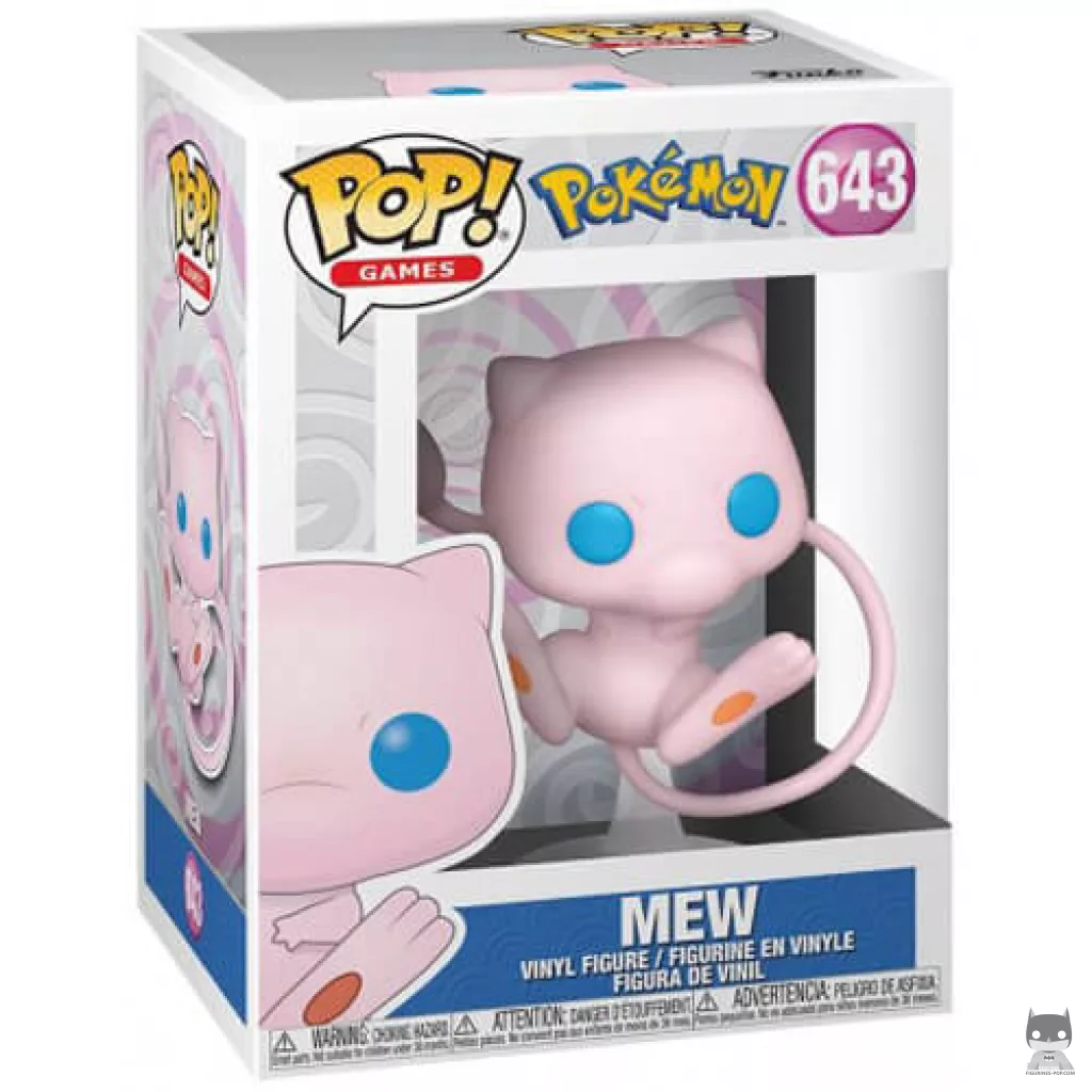 Mew Funko Pop! figure in its box