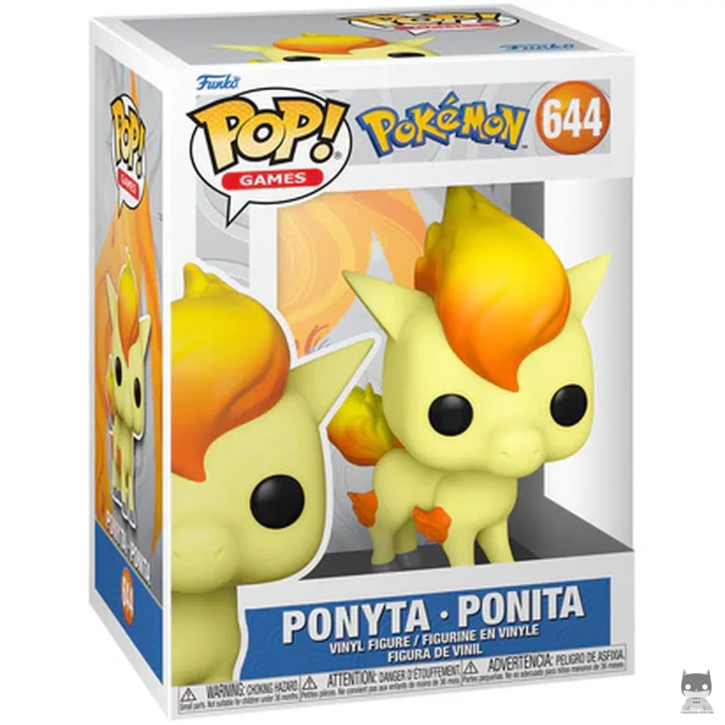 Ponyta Funko Pop! figure in its box