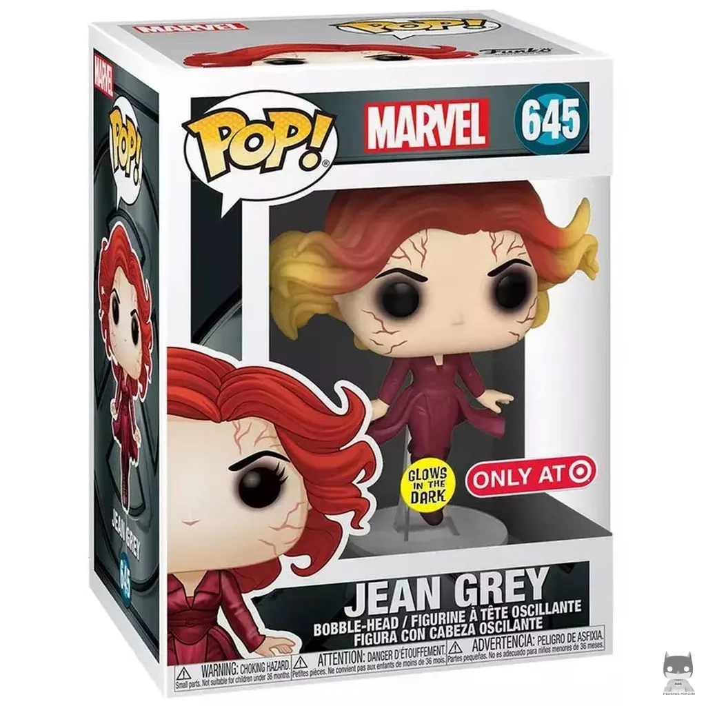 Jean Grey Funko Pop! figure in its box