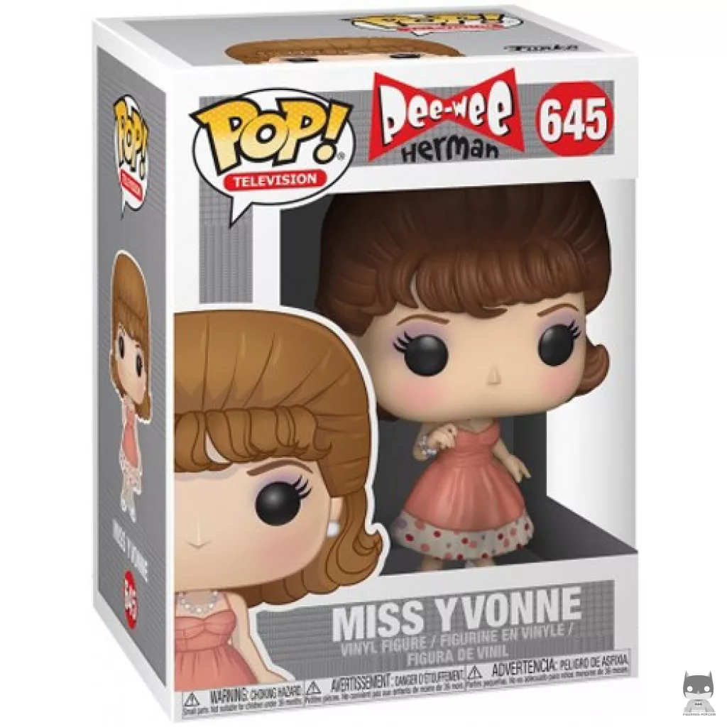 Miss Yvonne Funko Pop! figure in its box
