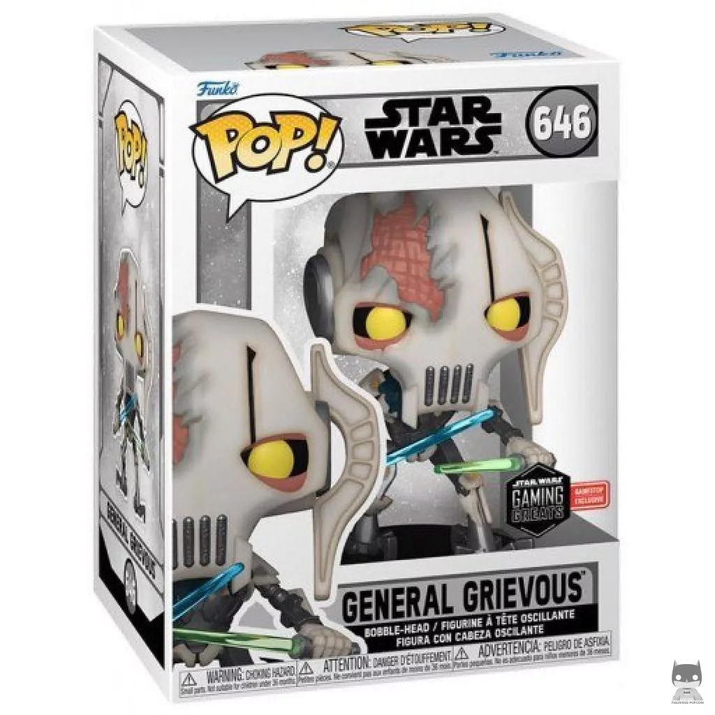 General Grievous Funko Pop! figure in its box