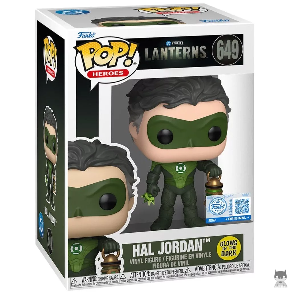 Hal Jordan (Glow in the Dark) Funko Pop! figure in its box