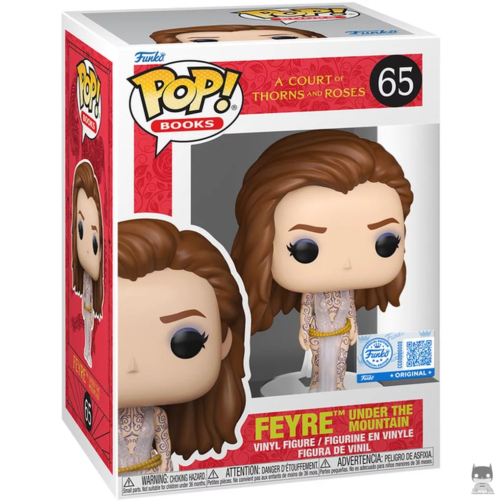 Feyre Under the Mountain Funko Pop! figure in its box