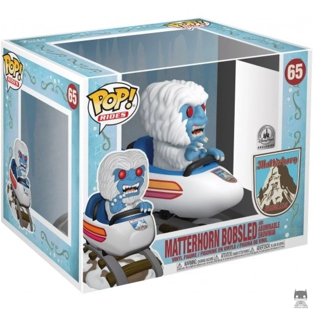 Matterhorn Bobsled & Abominable Snowman Funko Pop! figure in its box