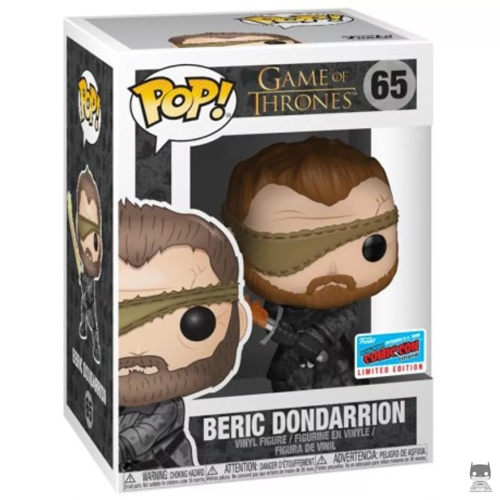 Beric Dondarrion Funko Pop! figure in its box
