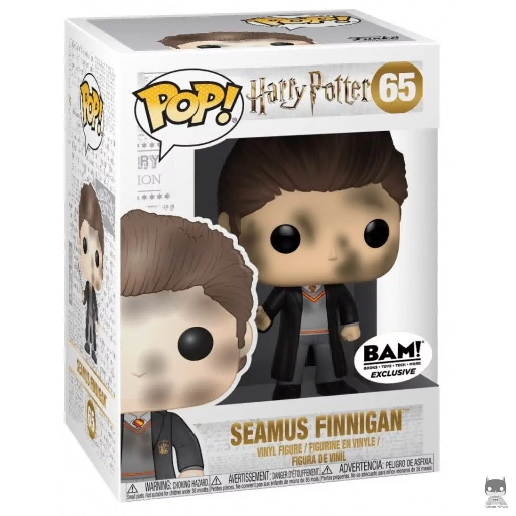 Seamus Finnigan Funko Pop! figure in its box