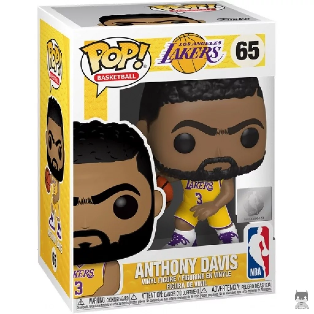 Anthony Davis Funko Pop! figure in its box