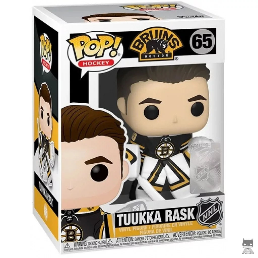 Tuukka Rask Funko Pop! figure in its box