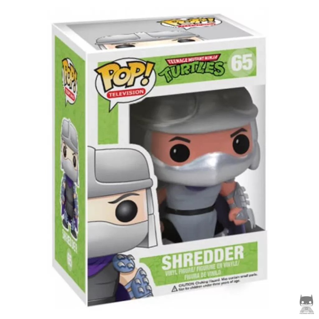 Shredder Funko Pop! figure in its box