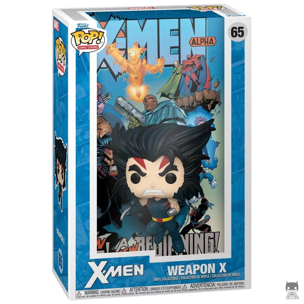 Weapon X The Astonishing X-Men : The Age of Apocalypse #1 Funko Pop! figure in its box