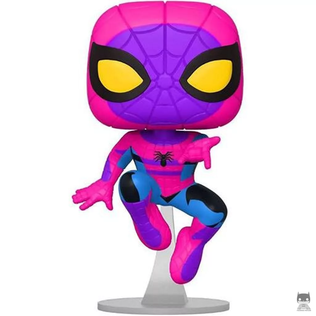 Spider-Man (Blacklight) Funko Pop! figure (Marvel Comics)