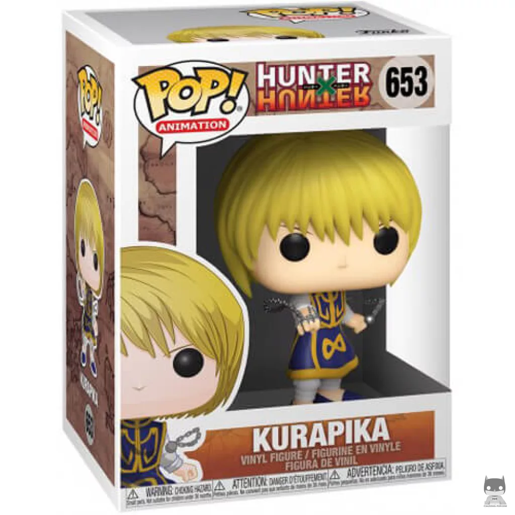Kurapika Funko Pop! figure in its box