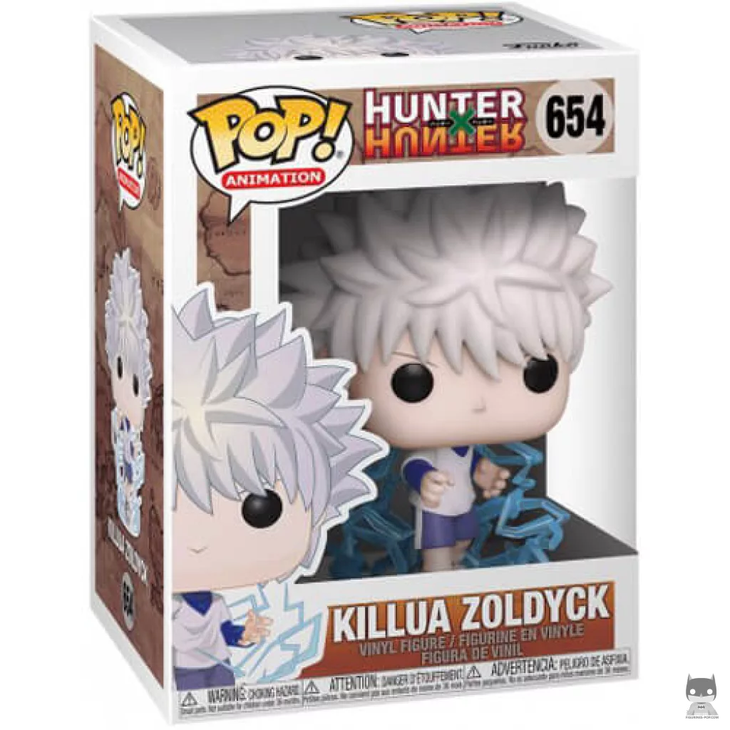 Killua Zoldyck Funko Pop! figure in its box