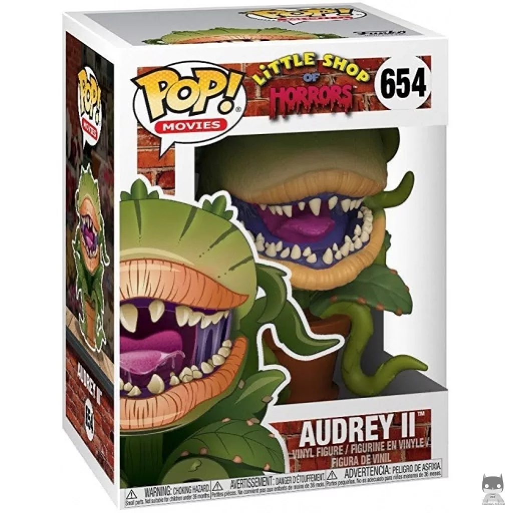 Audrey II Funko Pop! figure in its box