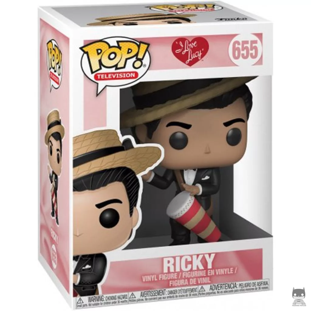 Ricky Ricardo Funko Pop! figure in its box