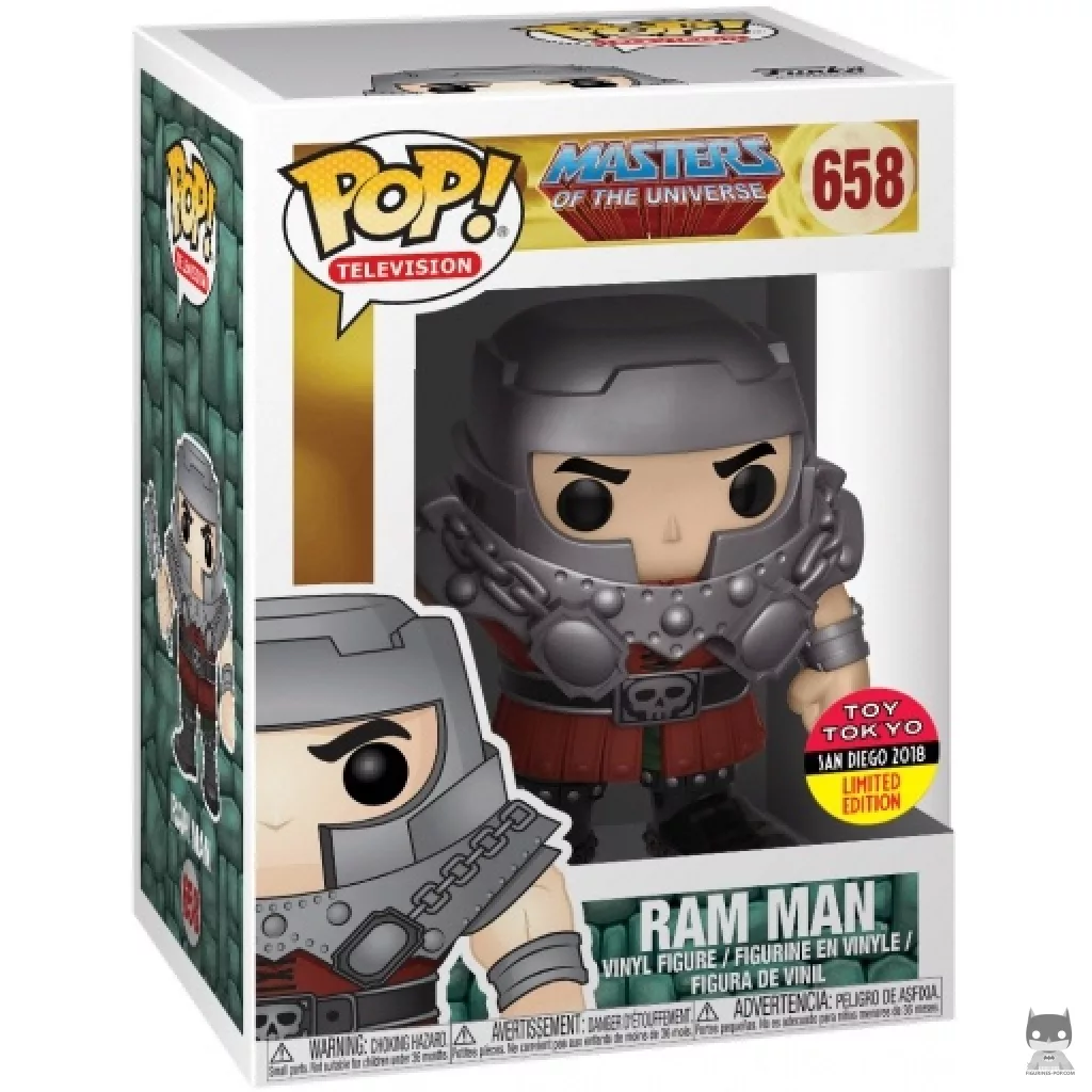 Ram Man Funko Pop! figure in its box