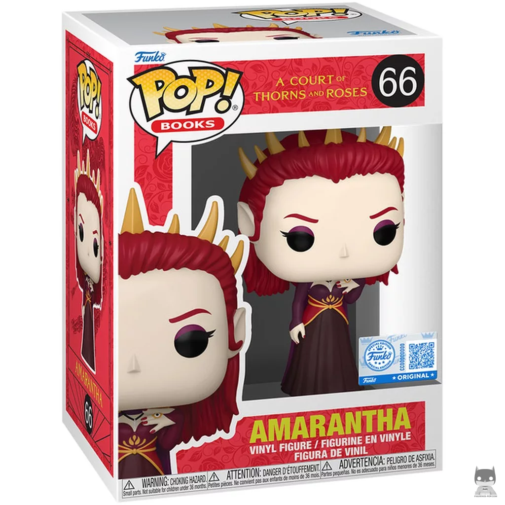 Amarantha Funko Pop! figure in its box