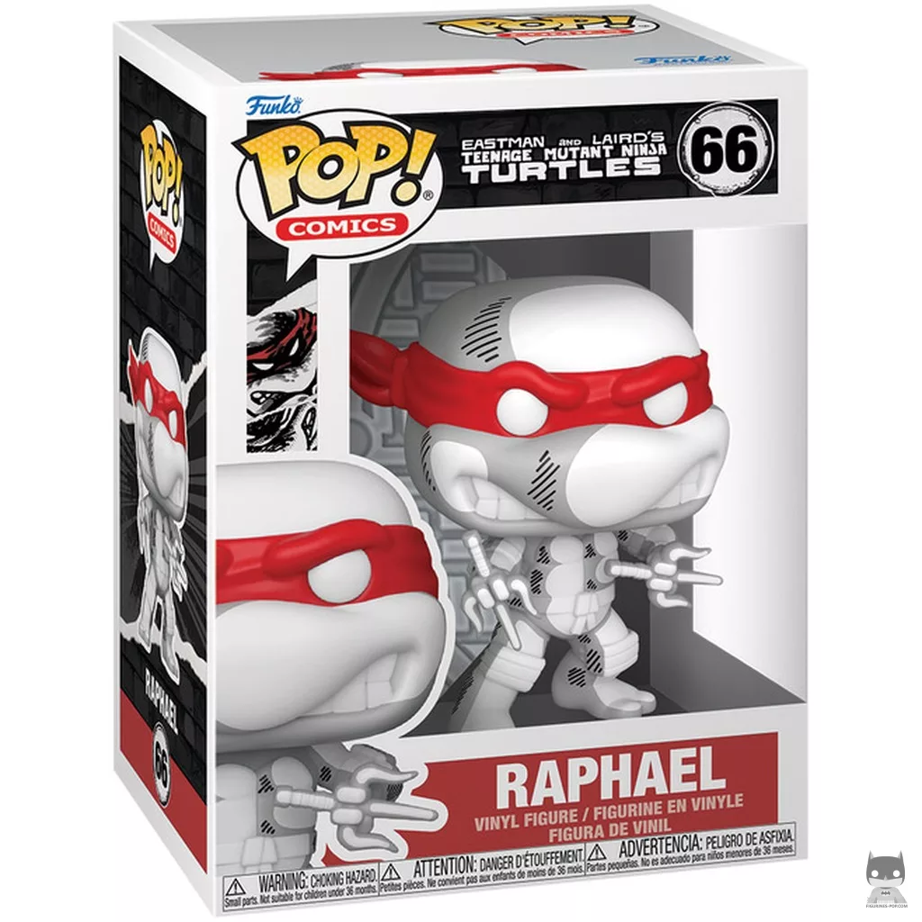 Raphael (Battle Damaged) (Comic Deco) Funko Pop! figure in its box