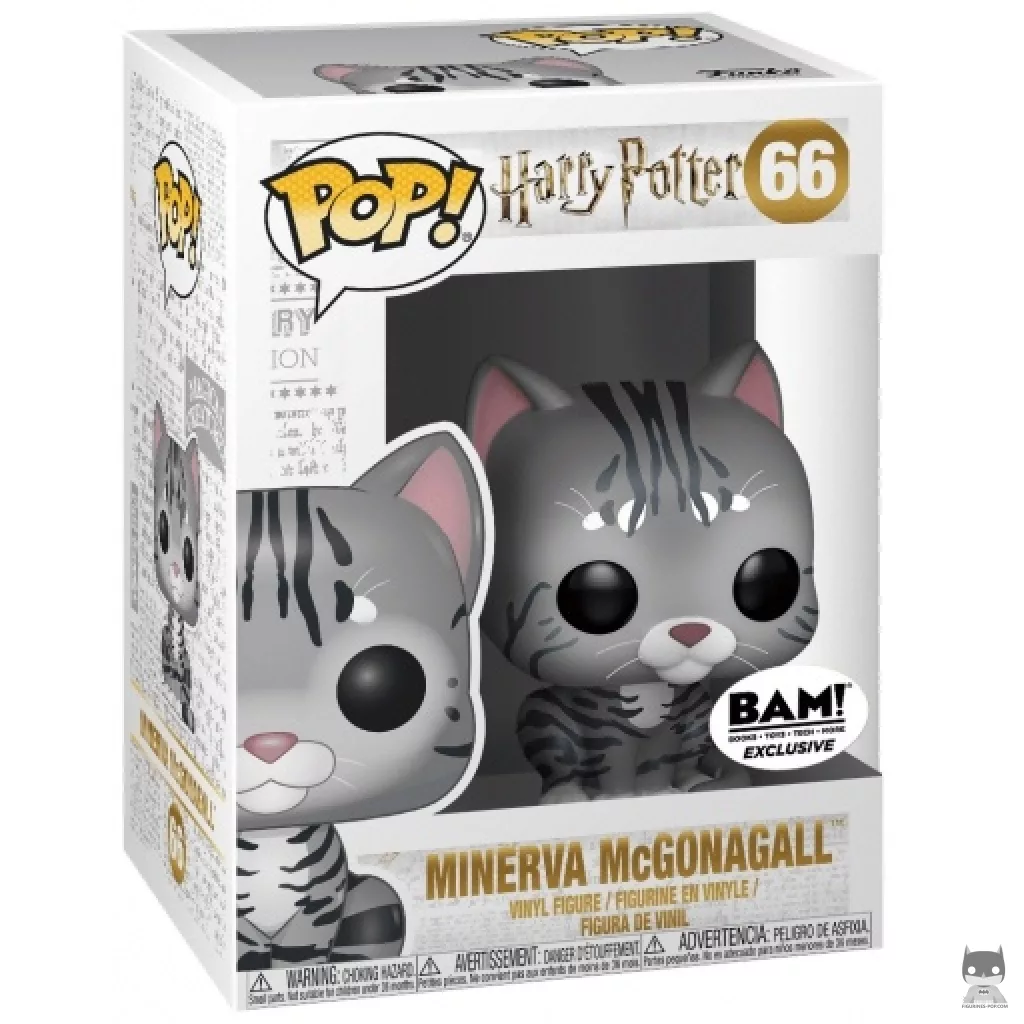 Minerva McGonagall as Cat Funko Pop! figure in its box