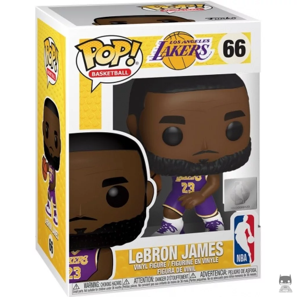 LeBron James Funko Pop! figure in its box