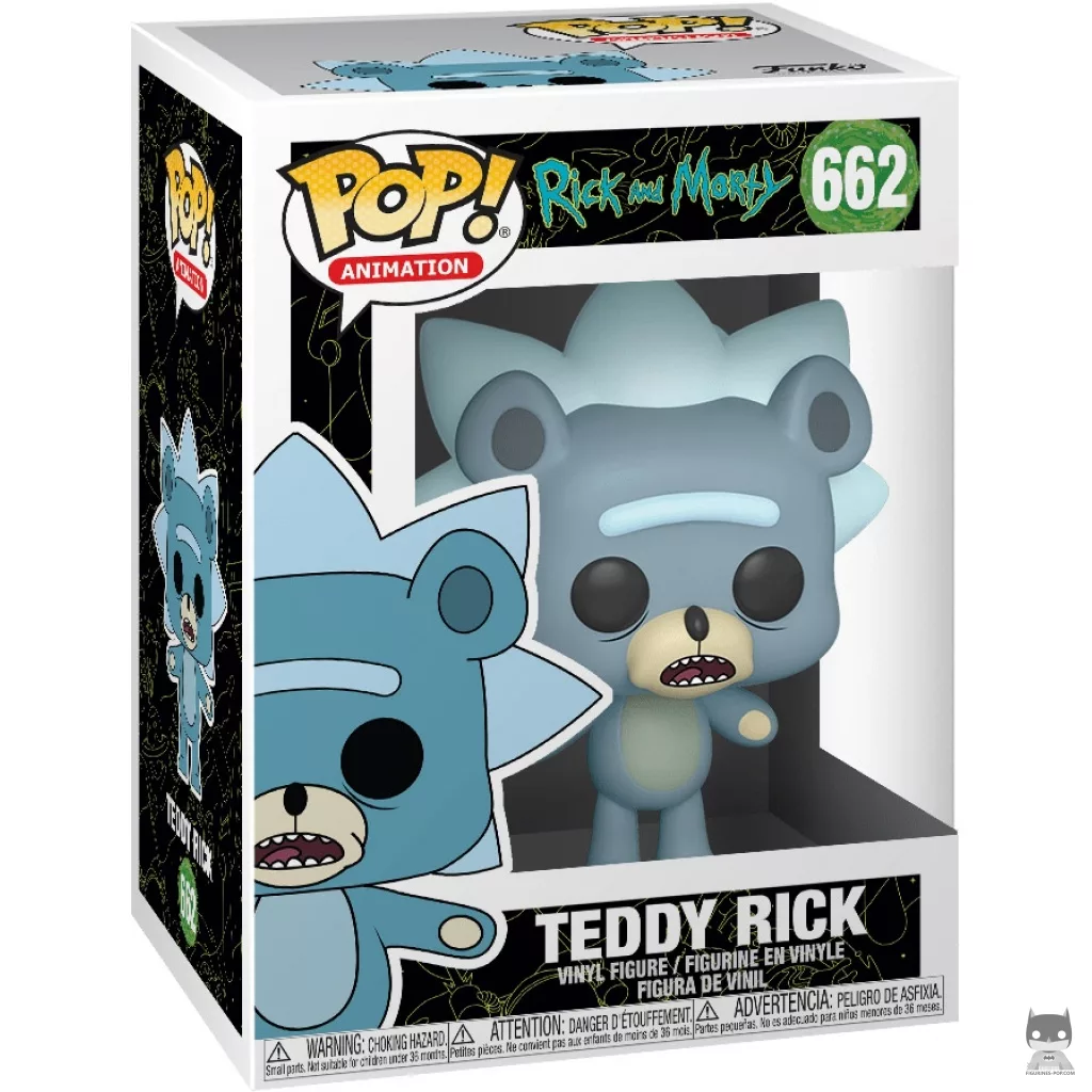 Teddy Rick Funko Pop! figure in its box