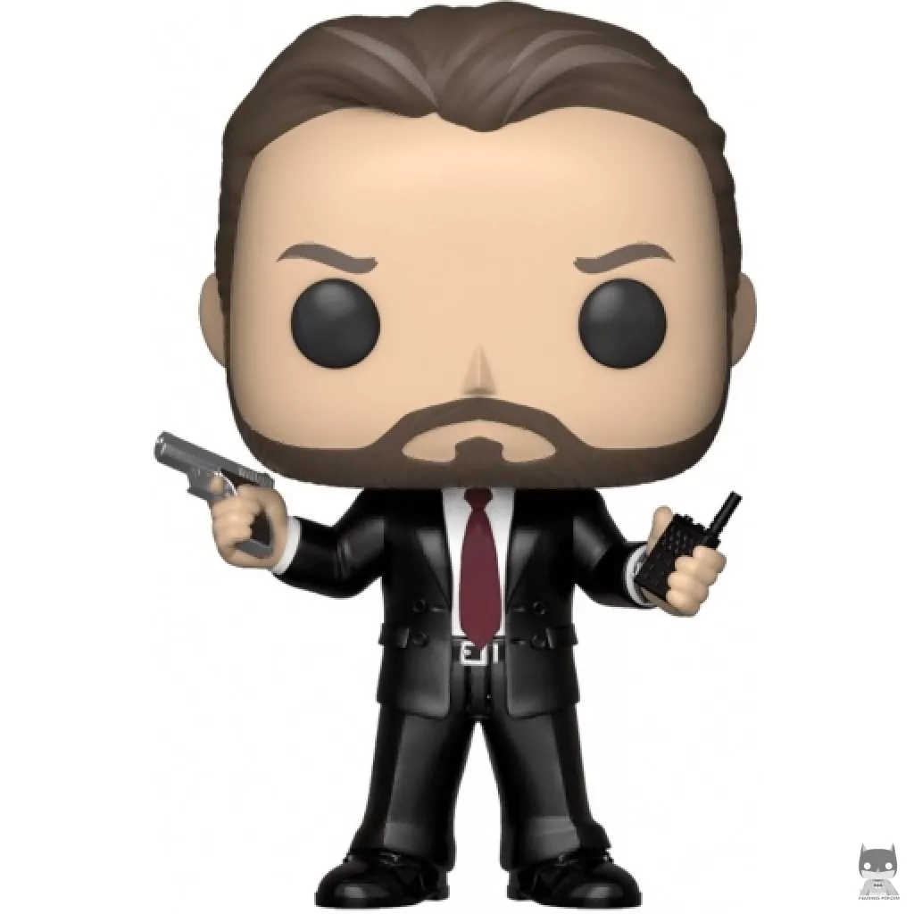 Hans Gruber with Gun Funko Pop! figure (Die Hard)