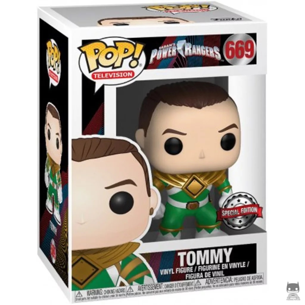 Green Ranger Funko Pop! figure in its box