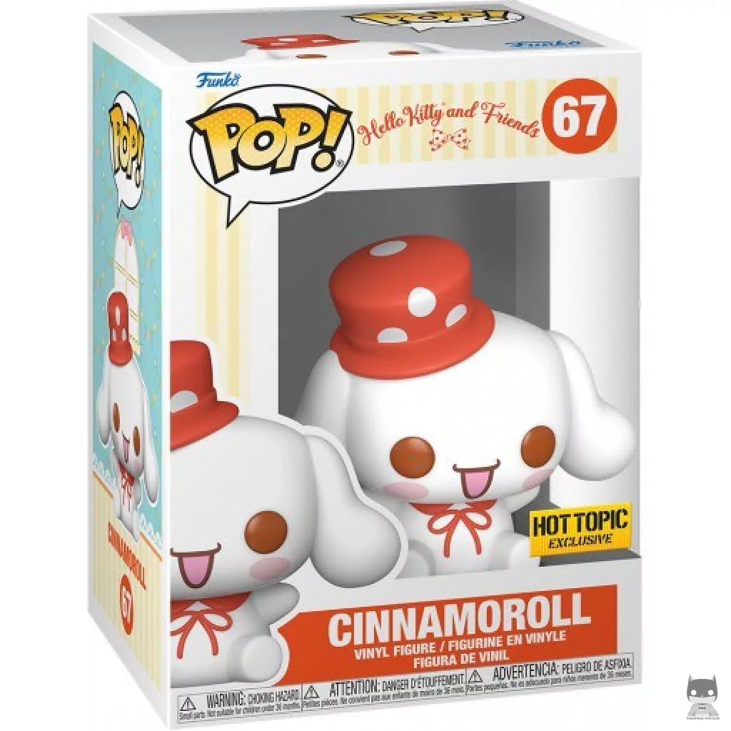 Cinnamoroll Funko Pop! figure in its box