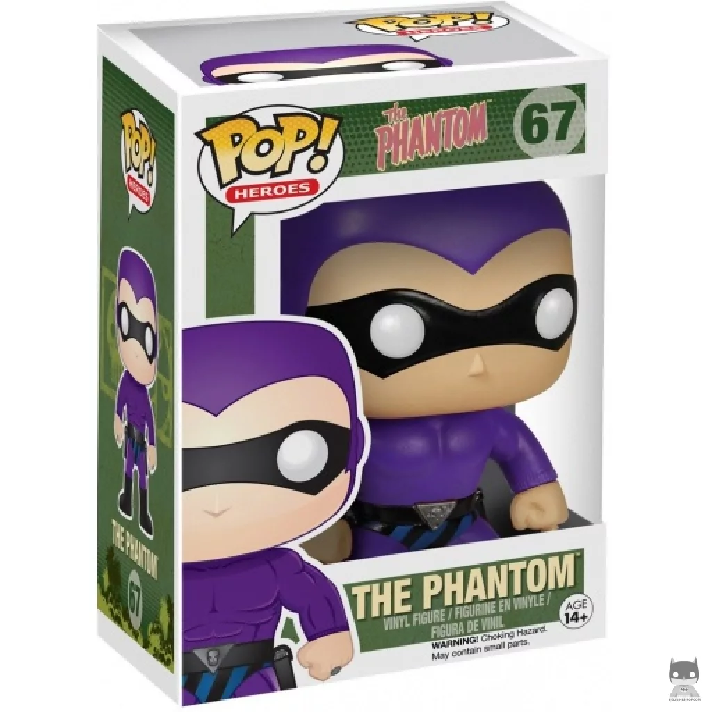 The Phantom Funko Pop! figure in its box