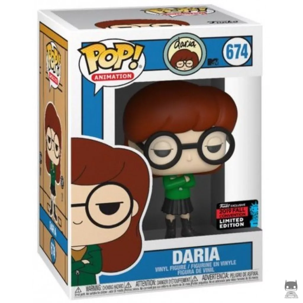 Daria Funko Pop! figure in its box
