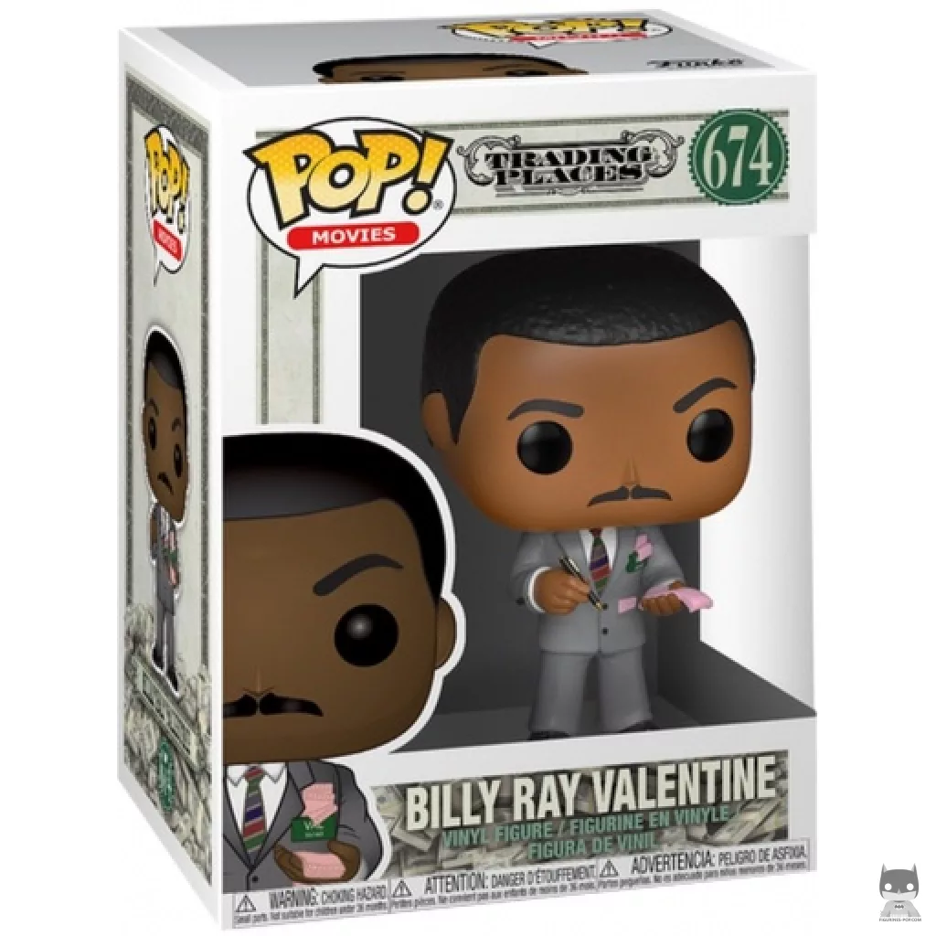 Billy Ray Valentine Funko Pop! figure in its box