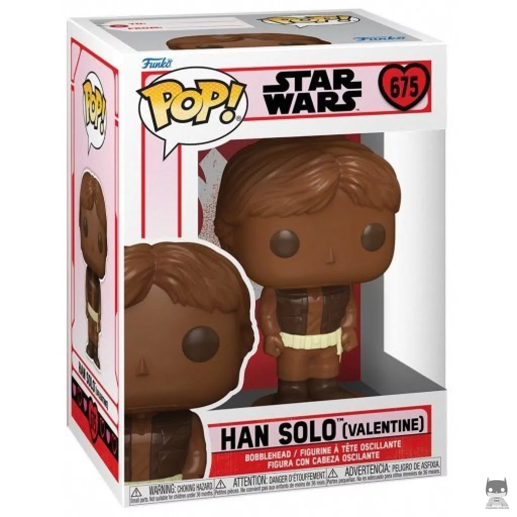 Han Solo (Chocolate) Funko Pop! figure in its box