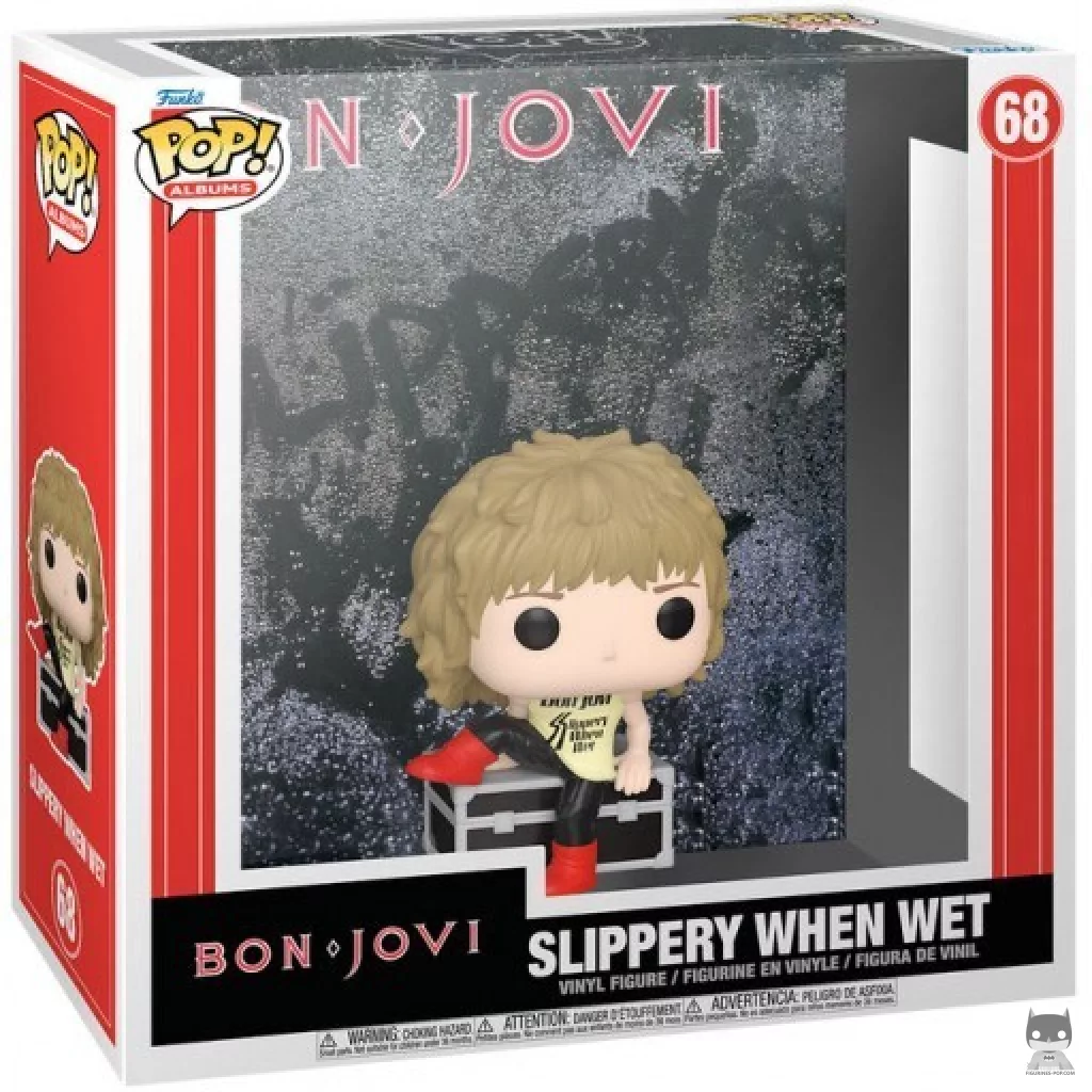 Bon Jovi: Slippery When Wet Funko Pop! figure in its box