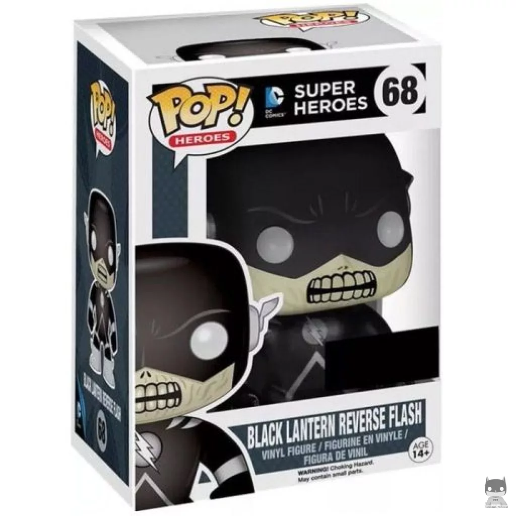 Black Lantern Reverse Flash Funko Pop! figure in its box