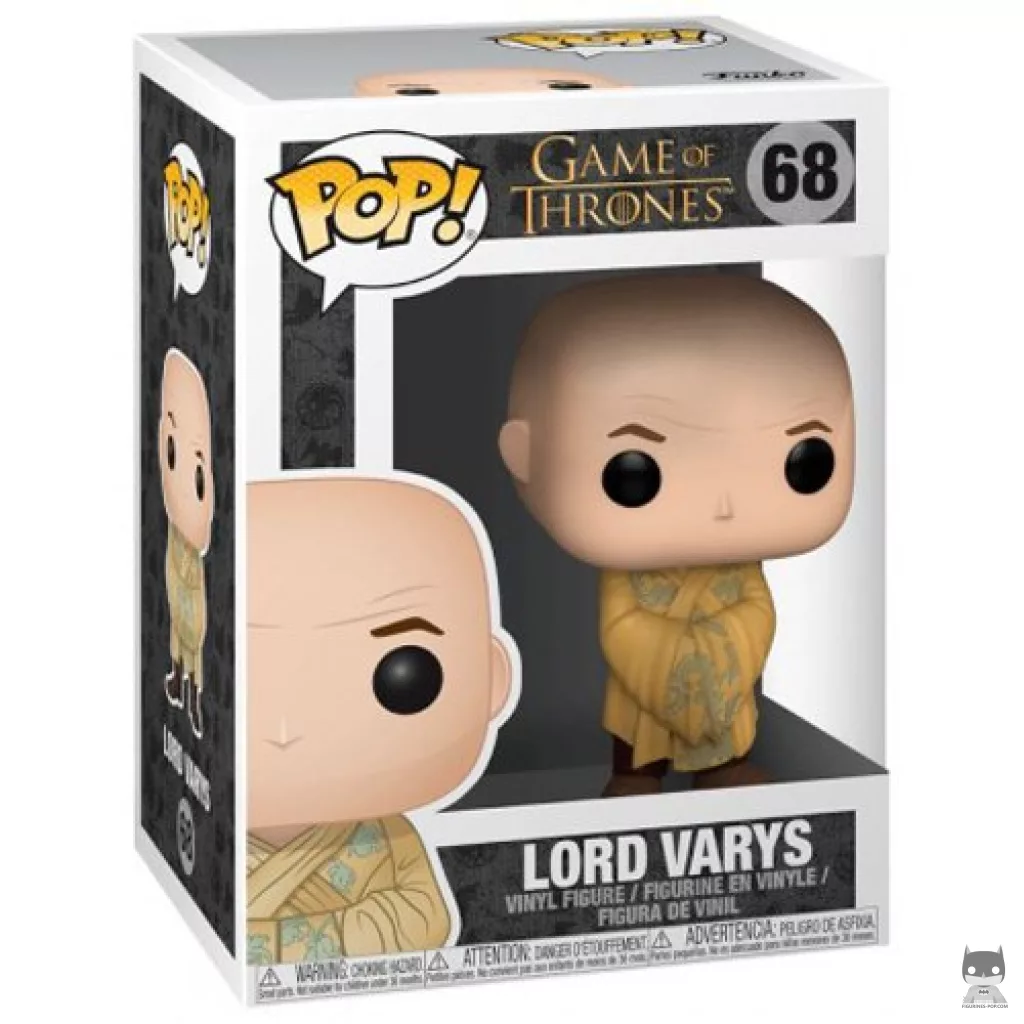 Lord Varys Funko Pop! figure in its box