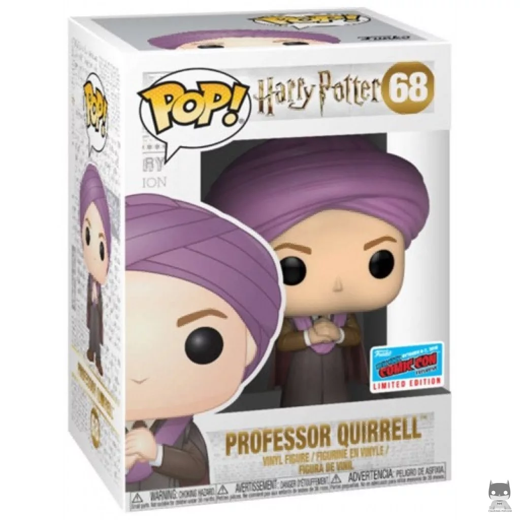 Professor Quirrell Funko Pop! figure in its box