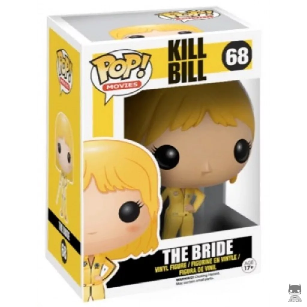 Beatrix Kiddo Funko Pop! figure in its box
