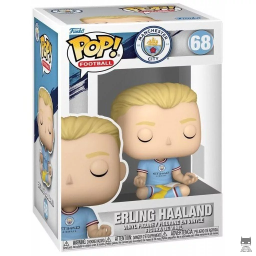Erling Haaland (Manchester City) Funko Pop! figure in its box