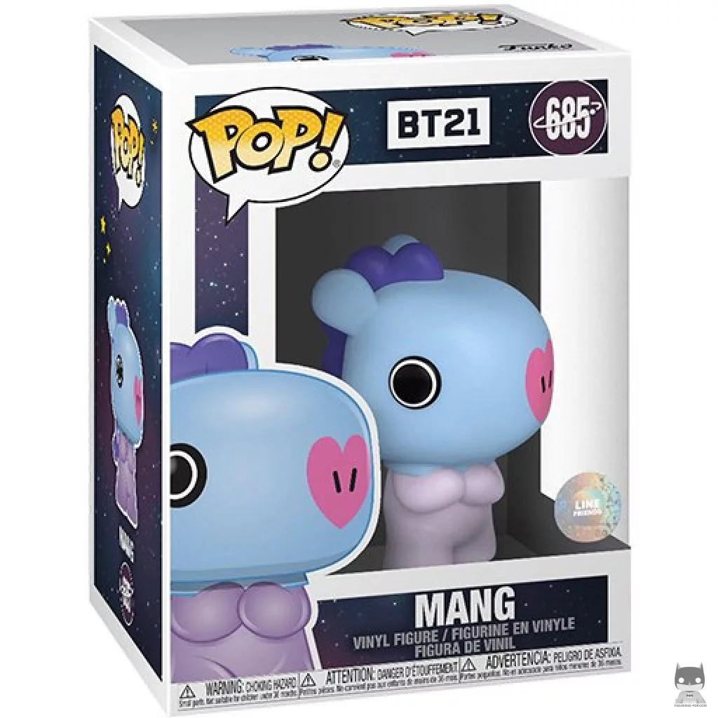 Mang Funko Pop! figure in its box